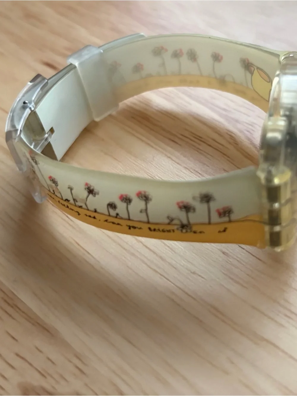 Vintage Swatch Flower Talk Daisy Flowers Analog Watch GK312 needs battery
